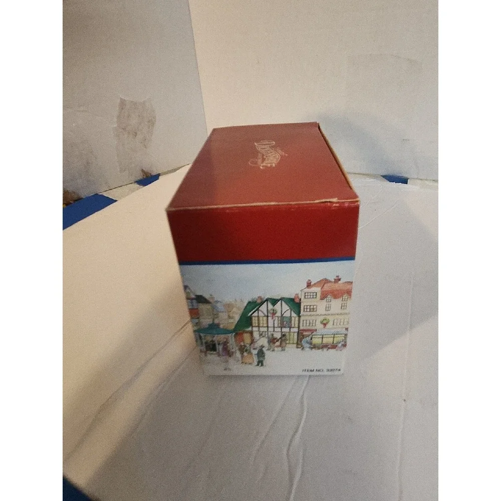 Vintage Lemax Christmas Village Collection Porcelain Our‎ Snowman Figure 1993